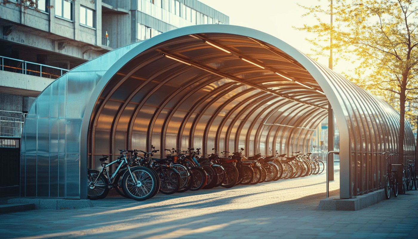 Comment choisir le meilleur abri pour vélos et motos avec toit arrondi ?